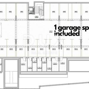 OPATIJA, CENTAR - veliki stan u ekskluzivnoj novogradnji blizu centra Opatije s garažom, panorama