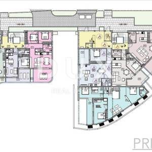 OPATIJA, CENTAR- visoko prizemlje ekskluzivni stan 79,36m2 s 2 garažna mjesta- 8B