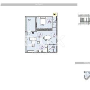 OPATIJA, CENTAR- visoko prizemlje ekskluzivni stan 79,36m2 s 2 garažna mjesta- 8B