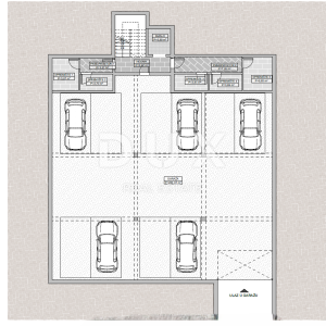 OPATIJA, CENTAR - vrhunska pozicija iznad centra, zemljište projektom za luksuznu zgradu, pogled na more