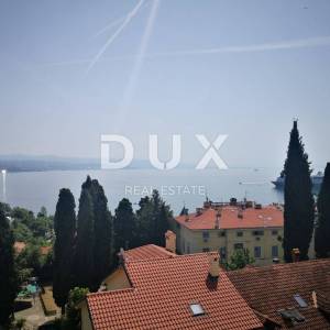 OPATIJA-CENTAR za najam nudimo ovu vrhunsku elegantnu i profinjenu nekretninu s panoramskim pogledom na more