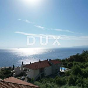 OPATIJA, CENTAR - zemljište 929m2 za vilu s bazenom s građevinskom dozvolom, centar Opatije, panoramski pogled