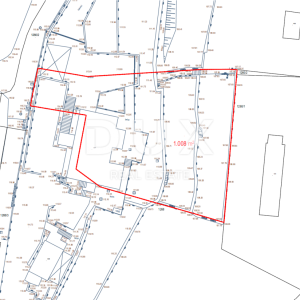 OPATIJA, CENTAR - zemljište 1008m2 za vilu 400m2 iznad centra Opatije s građevinskom dozvolom, panoramski pogled na more ...