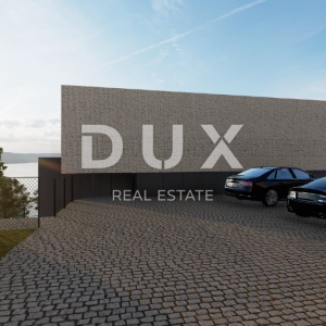 OPATIJA, CENTAR - zemljište 1008m2 za vilu 400m2 iznad centra Opatije s građevinskom dozvolom, panoramski pogled na more ...
