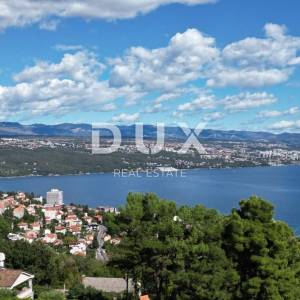 OPATIJA- građevinsko zemljište 10000m2 s panoramskim pogledom na more za stambenu zgradu-stanove-apartmane/ obiteljsku kuću/ ku...