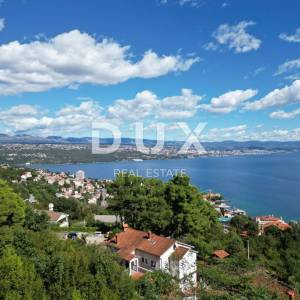 OPATIJA- građevinsko zemljište 10000m2 s panoramskim pogledom na more za stambenu zgradu-stanove-apartmane/ obiteljsku kuću/ ku...
