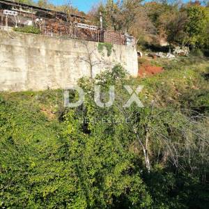 OPATIJA - građevinsko zemljište 1400m2 S LOKACIJSKOM DOZVOLOM!!! i panoramskim pogledom na more