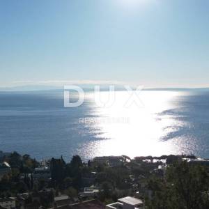 OPATIJA - građevinsko zemljište 1400m2 S LOKACIJSKOM DOZVOLOM!!! i panoramskim pogledom na more