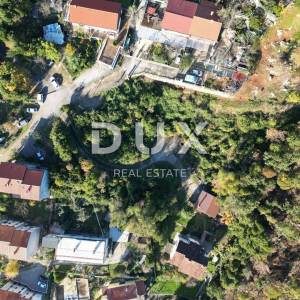 OPATIJA - građevinsko zemljište 1400m2 S LOKACIJSKOM DOZVOLOM!!! i panoramskim pogledom na more