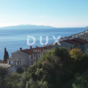 OPATIJA - građevinsko zemljište 1400m2 S LOKACIJSKOM DOZVOLOM!!! i panoramskim pogledom na more