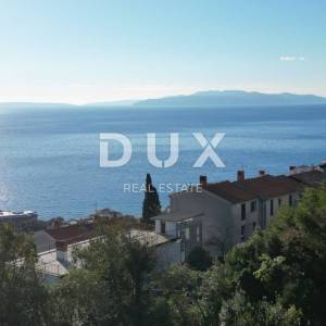 OPATIJA - građevinsko zemljište 1400m2 S LOKACIJSKOM DOZVOLOM!!! i panoramskim pogledom na more