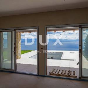 OPATIJA, IČIĆI, ANIČIĆI - ville 500m2 započeta gradnja (2 kom) s bazenom i panoramskim pogledom na more + okolić 2500m2