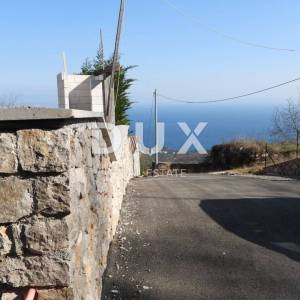 OPATIJA, IČIĆI, ANIČIĆI - ville 500m2 započeta gradnja (2 kom) s bazenom i panoramskim pogledom na more + okolić 2500m2