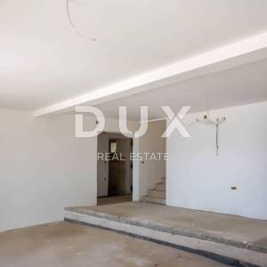 OPATIJA, IČIĆI, ANIČIĆI - ville 500m2 započeta gradnja (2 kom) s bazenom i panoramskim pogledom na more + okolić 2500m2