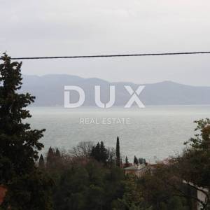 OPATIJA, IČIĆI - građevinsko zemljište 1400m2 S LOKACIJSKOM DOZVOLOM!! i s pogledom na more za stambenu zgradu–stanove /apartmane