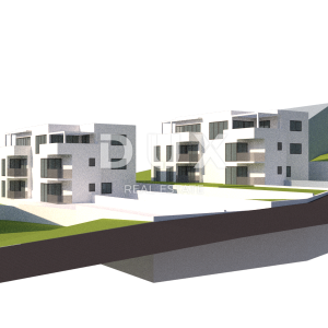 OPATIJA, IČIĆI - građevinsko zemljište 2800m2 S LOKACIJSKOM DOZVOLOM!! I s pogledom na more za stambenu zgradu–stanove /apartma...