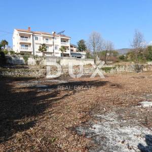 OPATIJA, IČIĆI - građevinsko zemljište 2800m2 S LOKACIJSKOM DOZVOLOM!! I s pogledom na more za stambenu zgradu–stanove /apartma...