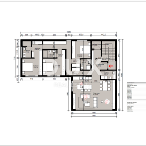 OPATIJA, IČIĆI- građevinsko zemljište 640m2 s građevinskom dozvolom i s pogledom na more za obiteljsku kuću/ villu/ apartmane/ ...