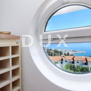OPATIJA, IČIĆI - izvrstan veći stan u novijoj zgradi s bazenom, pogledom na more i garažom 