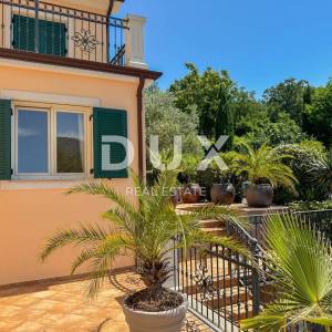 OPATIJA, IČIĆI – jedinstvena etaža u mediteranskoj kući novije gradnje s prekrasnim pogledom na more