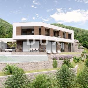 OPATIJA, IČIĆI - moderna vila na jedinstvenoj poziciji samo 200 m od plaže Ičići 