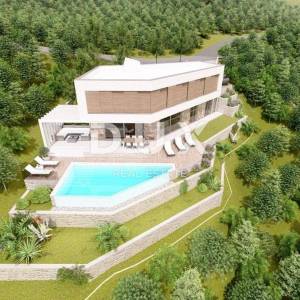 OPATIJA, IČIĆI - moderna vila na jedinstvenoj poziciji samo 200 m od plaže Ičići 