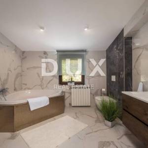 OPATIJA, IČIĆI - NOVO - stan 135m2 za dugoročni najam, bazen, terasa, panoramski pogled na more