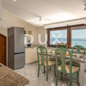 OPATIJA, IČIĆI - NOVO - stan 135m2 za dugoročni najam, bazen, terasa, panoramski pogled na more