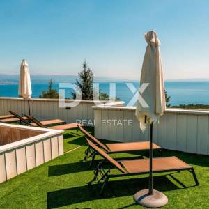 OPATIJA, IČIĆI - penthouse od 165m2 s panoramskim pogledom na more, bazen