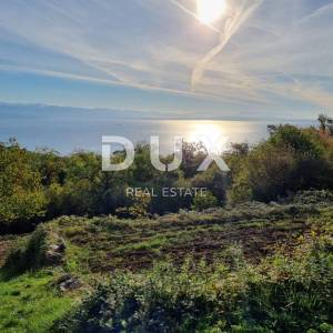 OPATIJA, IČIĆI, POLJANE- građevinsko zemljište 17500m2 turističke namjene s pogledom na more za hotel/ boutique hotel/ motel/ a...
