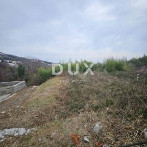 OPATIJA, IČIĆI, POLJANE - građevinsko zemljište 1050m2 s pogledom na more za stambenu zgradu - stanove /obiteljsku kuću - kuću ...