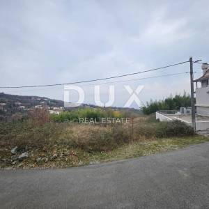 OPATIJA, IČIĆI, POLJANE - građevinsko zemljište 1050m2 s pogledom na more za stambenu zgradu - stanove /obiteljsku kuću - kuću ...