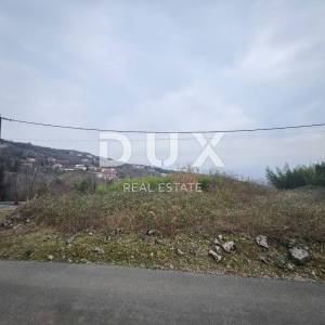 OPATIJA, IČIĆI, POLJANE - građevinsko zemljište 1050m2 s pogledom na more za stambenu zgradu - stanove /obiteljsku kuću - kuću ...
