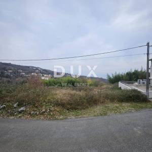 OPATIJA, IČIĆI, POLJANE - građevinsko zemljište 1050m2 s pogledom na more za stambenu zgradu - stanove /obiteljsku kuću - kuću ...