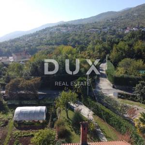 OPATIJA, IČIĆI, POLJANE- građevinsko zemljište 950m2 s pogledom na more za obiteljsku kuću/ villu/ stambenu zgradu- stanove- ap...