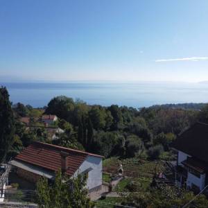 OPATIJA, IČIĆI, POLJANE- građevinsko zemljište 950m2 s pogledom na more za obiteljsku kuću/ villu/ stambenu zgradu- stanove- ap...
