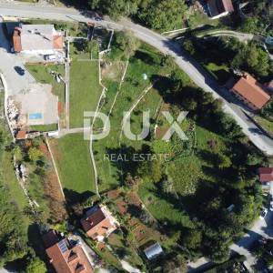 OPATIJA, IČIĆI, POLJANE- građevinsko zemljište 950m2 s pogledom na more za obiteljsku kuću/ villu/ stambenu zgradu- stanove- ap...