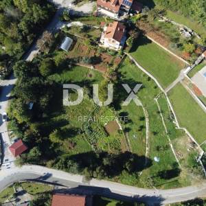 OPATIJA, IČIĆI, POLJANE- građevinsko zemljište 950m2 s pogledom na more za obiteljsku kuću/ villu/ stambenu zgradu- stanove- ap...