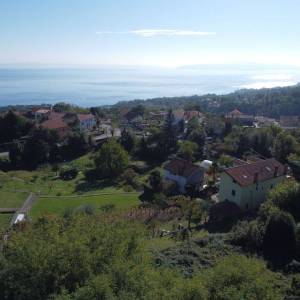 OPATIJA, IČIĆI, POLJANE- građevinsko zemljište 950m2 s pogledom na more za obiteljsku kuću/ villu/ stambenu zgradu- stanove- ap...