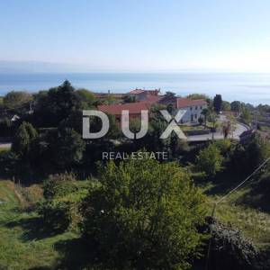 OPATIJA, IČIĆI, POLJANE- građevinsko zemljište 950m2 s pogledom na more za obiteljsku kuću/ villu/ stambenu zgradu- stanove- ap...