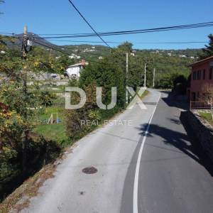OPATIJA, IČIĆI, POLJANE- građevinsko zemljište 950m2 s pogledom na more za obiteljsku kuću/ villu/ stambenu zgradu- stanove- ap...