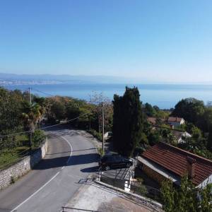 OPATIJA, IČIĆI, POLJANE- građevinsko zemljište 950m2 s pogledom na more za obiteljsku kuću/ villu/ stambenu zgradu- stanove- ap...