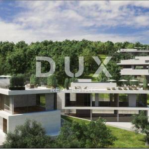 OPATIJA, IČIĆI, POLJANE - građevinsko zemljište 11142m2 s pogledom na more i građevinskom dozvolom za apartmane / obiteljsku ku...
