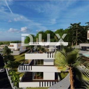 OPATIJA, IČIĆI, POLJANE - građevinsko zemljište 11142m2 s pogledom na more i građevinskom dozvolom za apartmane / obiteljsku ku...