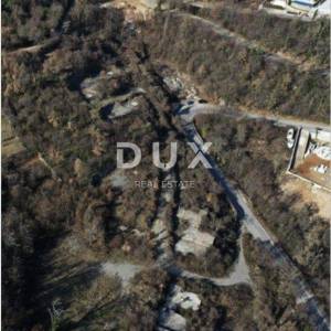 OPATIJA, IČIĆI, POLJANE - građevinsko zemljište 11142m2 s pogledom na more i građevinskom dozvolom za apartmane / obiteljsku ku...