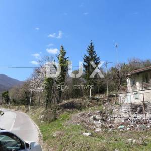 OPATIJA, IČIĆI, POLJANE- kuća-starina 130m2 S GRAĐEVNOM DOZVOLOM!!! i s pogledom na more + okućnica 4400m2