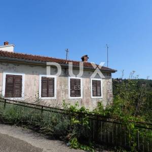 OPATIJA, IČIĆI, POLJANE- stara kuća 85m2 s pogledom na more + okoliš 1333m2 