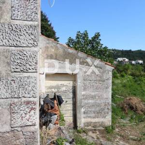 OPATIJA, IČIĆI, POLJANE- stara kuća 85m2 s pogledom na more + okoliš 1333m2 