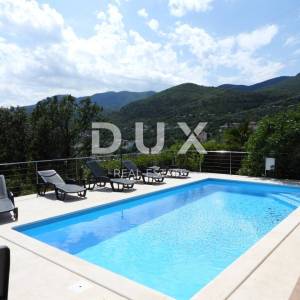 OPATIJA, IČIĆI, POLJANE- villa 500m2 s pogledom na more i bazenom + okoliš  1600m2