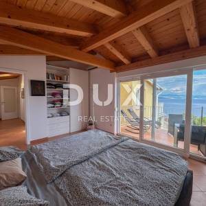OPATIJA, IČIĆI - predivan stan 107m2 u kući s dvije terase i panoramskim pogledom na more